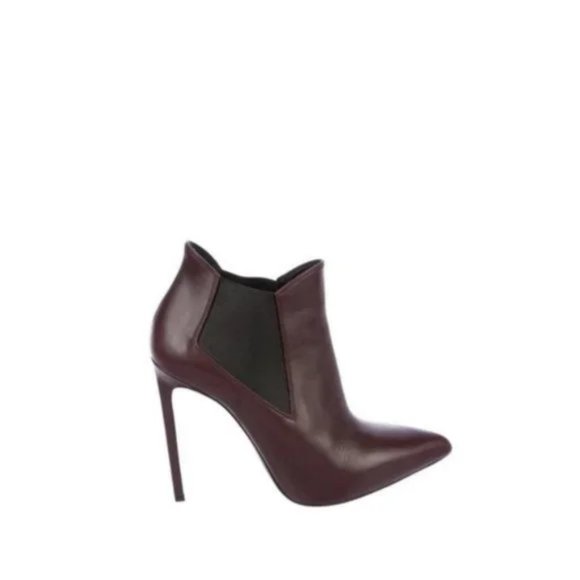 Yves Saint Laurent Shoes - Saint Laurent Leather Ankle Boots